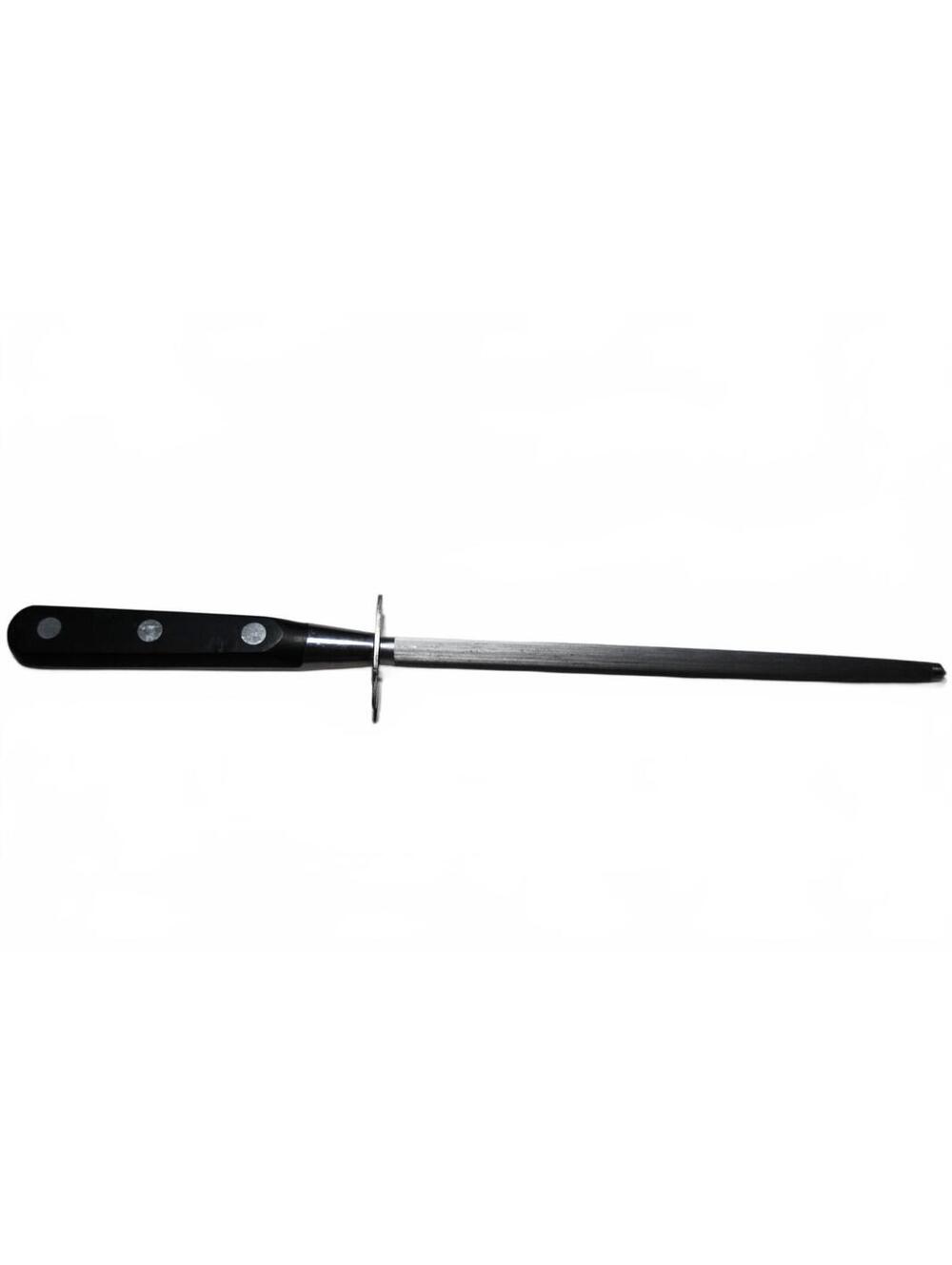 SABATIER Vintage 8 Inch Forged Carbon Steel Knife Sharpening Honing Rod France